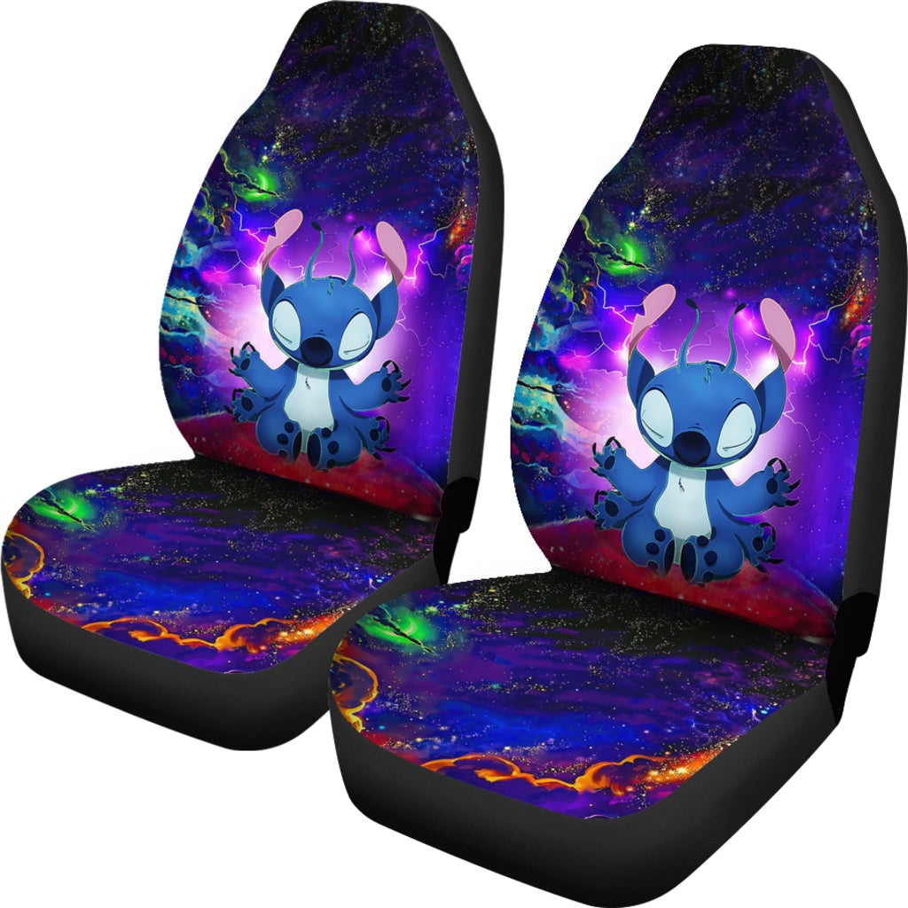 Stitch Car Seat Covers Stitch Yoga Galaxy Seat Covers Gifury