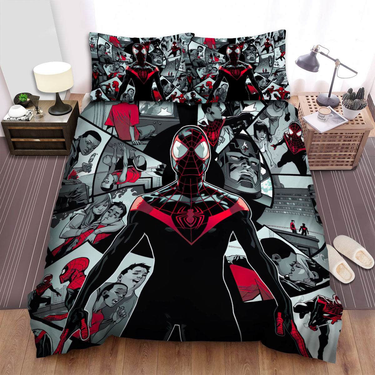 Spiderman Bedding Set MV Story Of Spiderman Duvet Covers Gray Unique G spiderman-bedding-set-mv-story-of-spiderman-duvet-covers-gray-unique-g