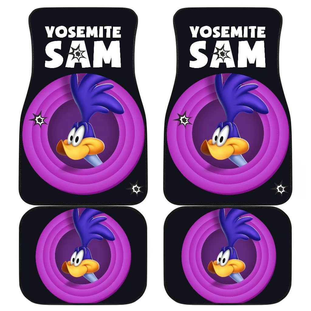 Looney Tunes Car Floor Mats Looney Tunes Yosemite Sam Road Runner Car ...
