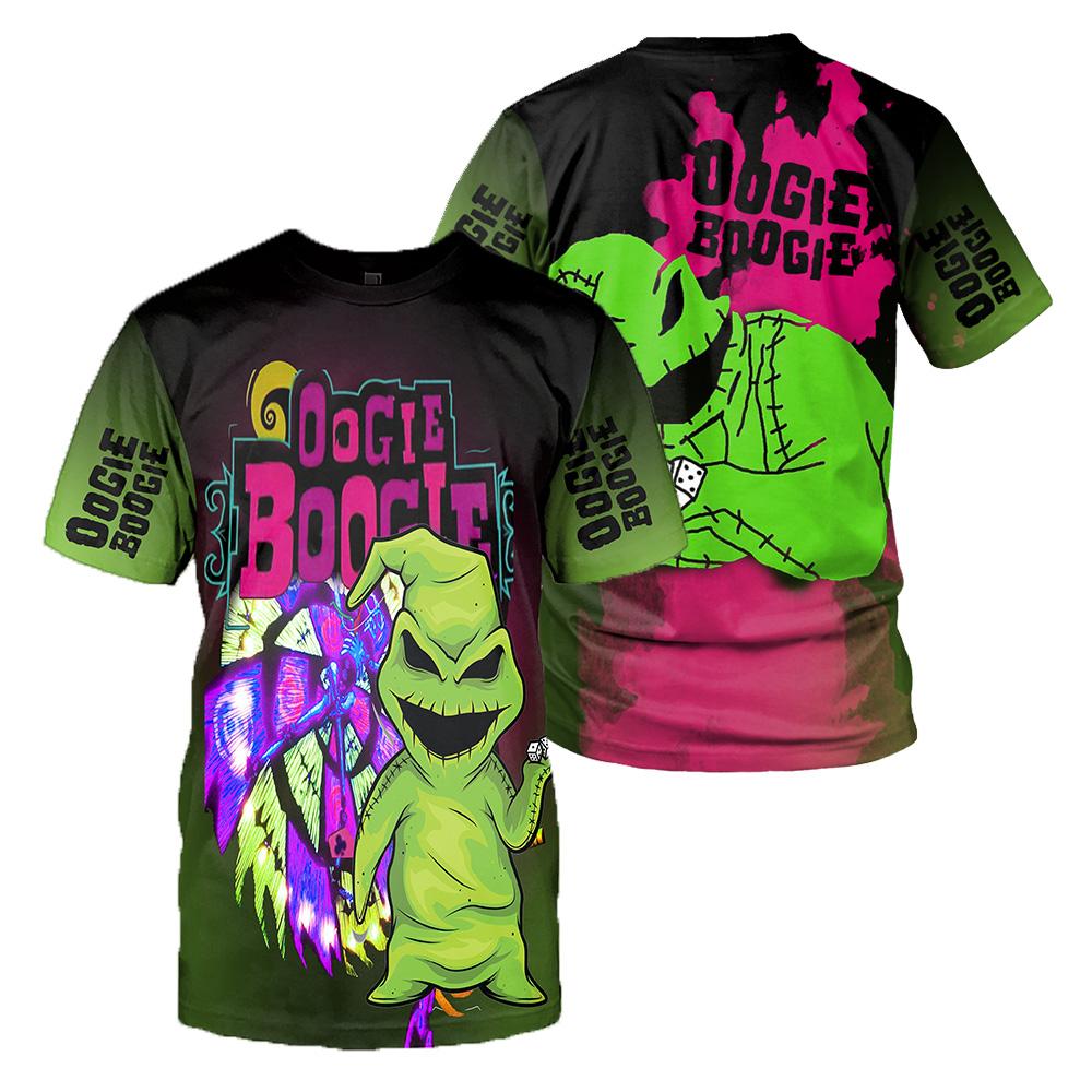  TNBC T-shirt Oogie Boogie Black Green Hoodie  