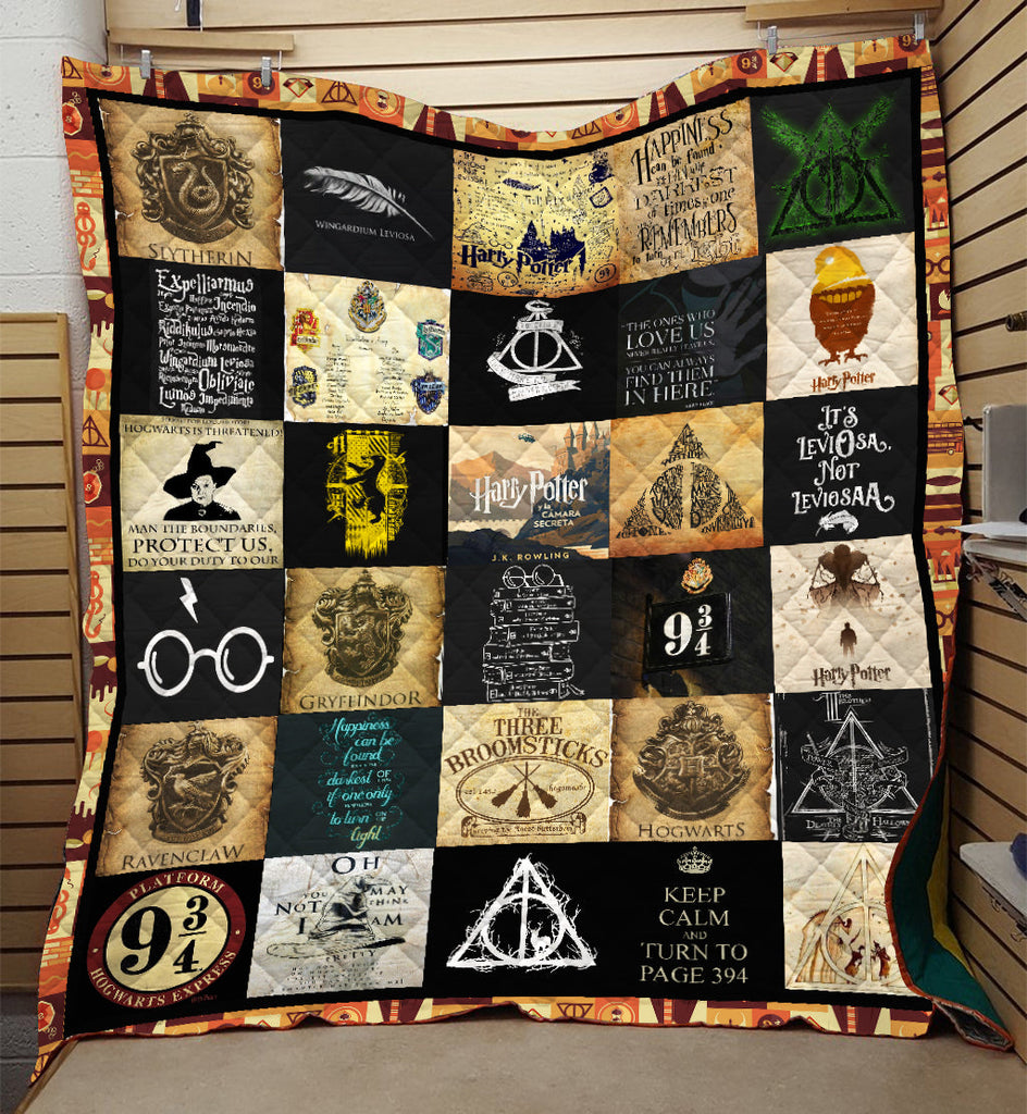  HP Quilt Harry The Symbolism Quilt Amazing High Quality HP Quilt 
