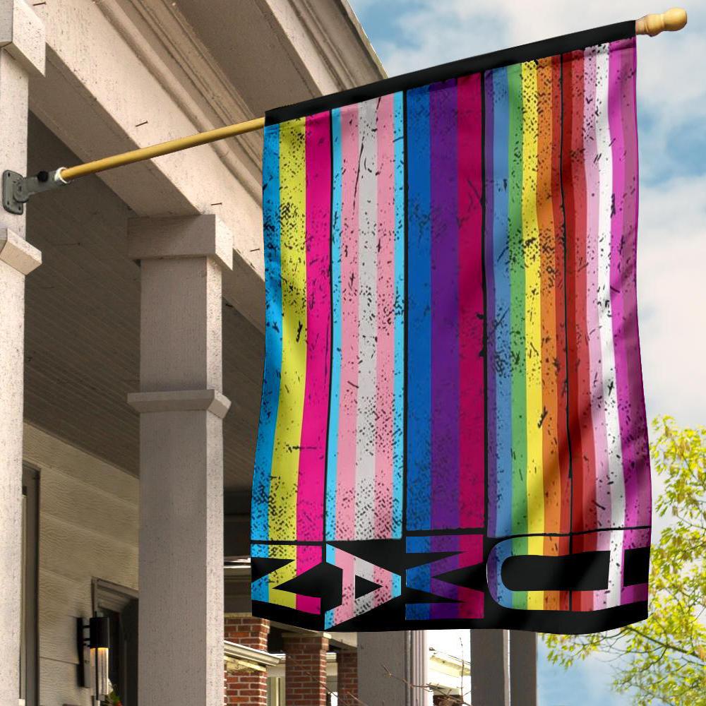 LGBT Flags Human LGBT Color Pride Month Garden And House Flag