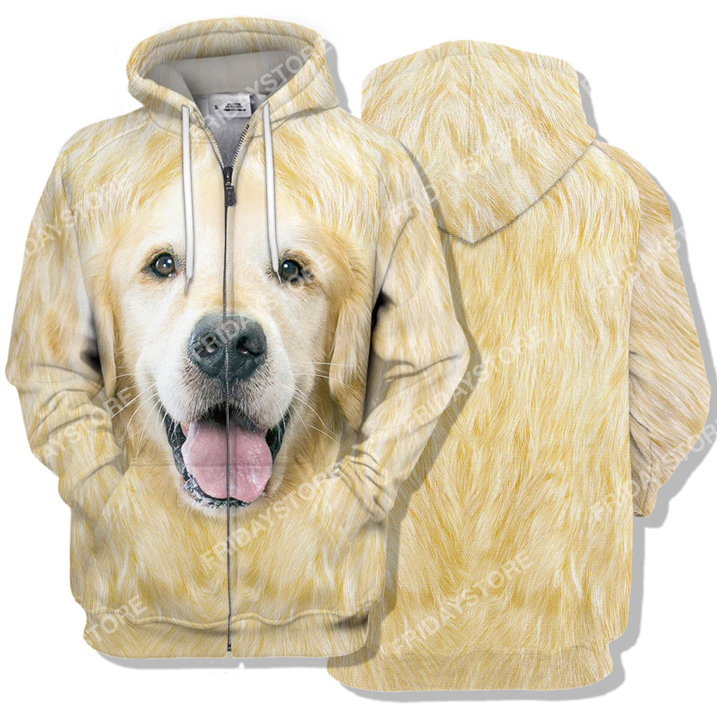 Gifury Dog Hoodie Golden Retriever All Over Print 3D Shirt Golden Retriever Dog Graphic T Shirt Dog Hoodie Sweater Tank 2023