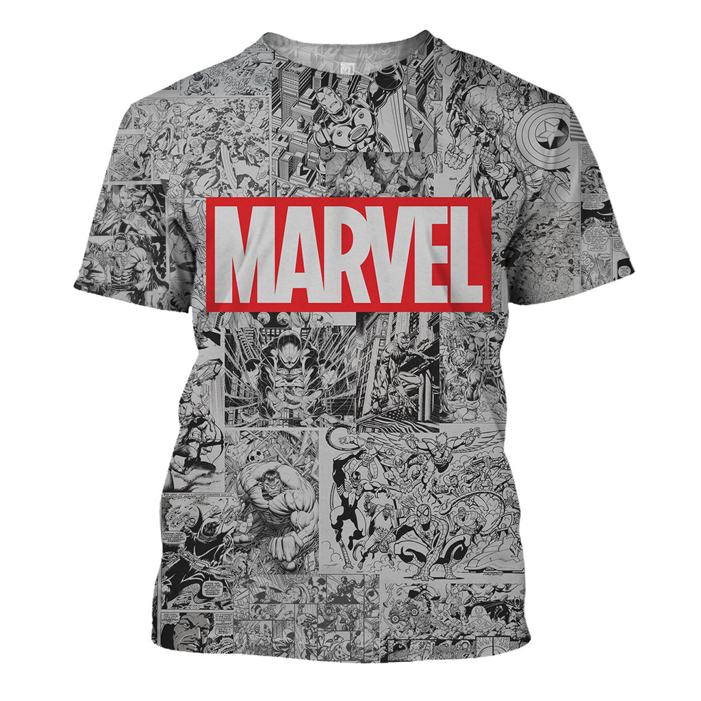  MV Hoodie Marvel Comic 3D Print T-shirt Amazing MV Shirt Sweater Tank 2025