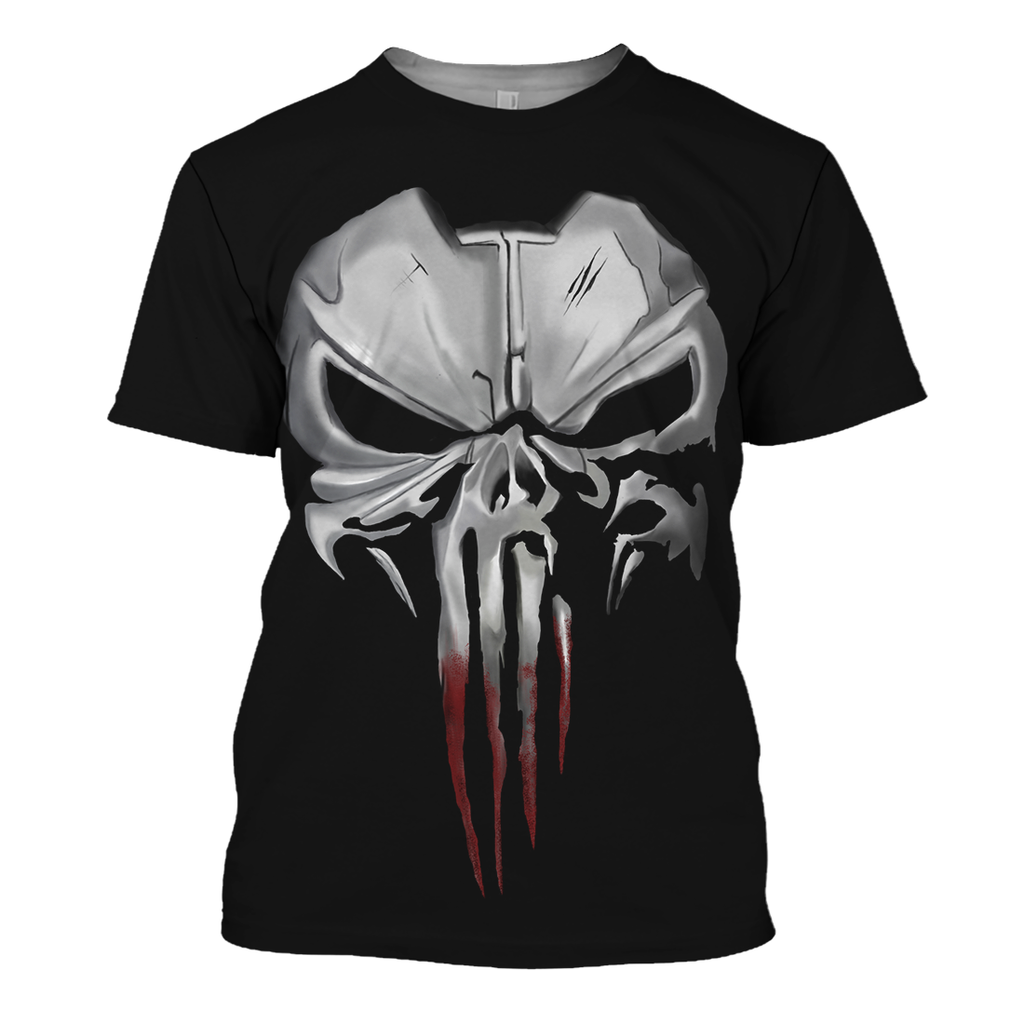  MV Hoodie The Punisher Hoodie T Shirt Punisher Cosplay T-shirt MV Shirt Sweater Tank 2025
