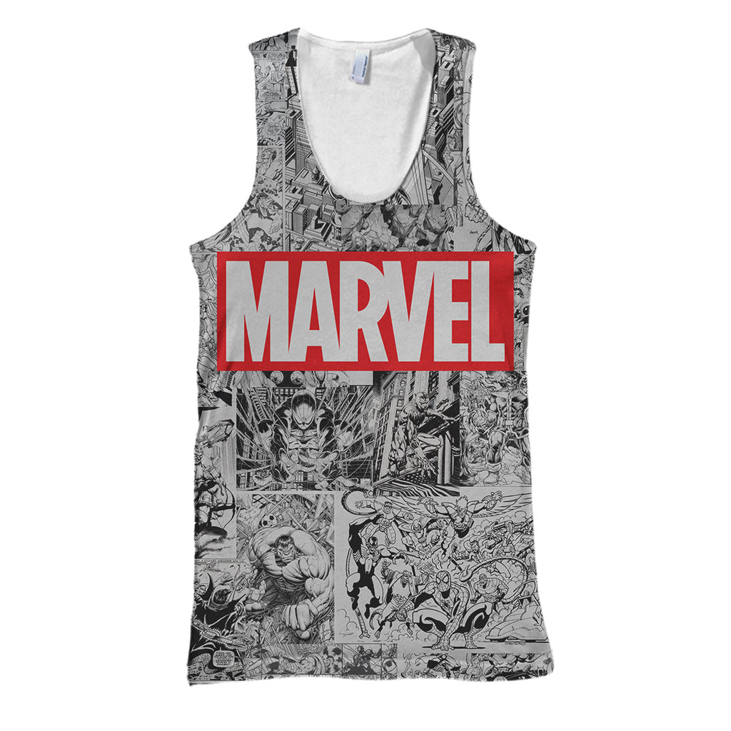  MV Hoodie Marvel Comic 3D Print T-shirt Amazing MV Shirt Sweater Tank 2026