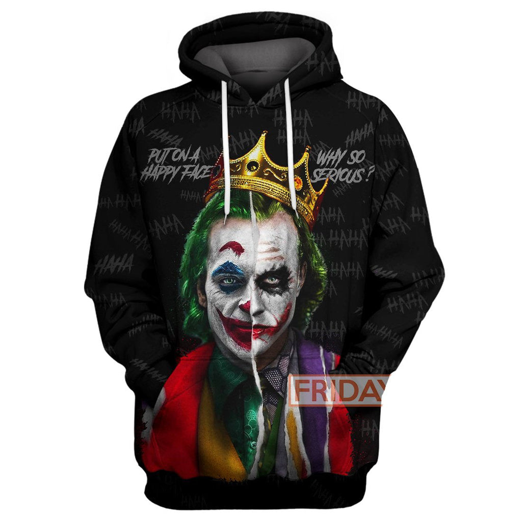  DC Joker Hoodie Notorious Joker T Shirt Why so serious shirt Joker Hoodie Black Shirt DC Joker Shirt Sweater Tank