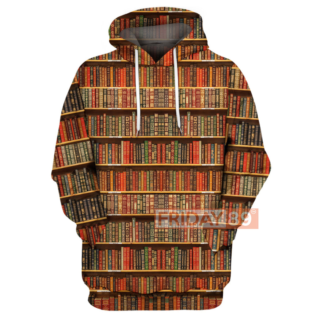 Gifury Book T-shirt Book Reader Library Books Wall Book Lovers T-shirt Book Hoodie Tank Sweater 2022