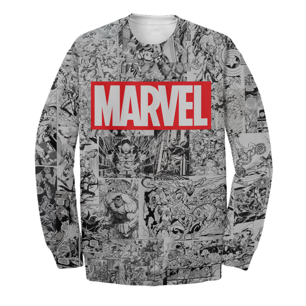  MV Hoodie Marvel Comic 3D Print T-shirt Amazing MV Shirt Sweater Tank 2024