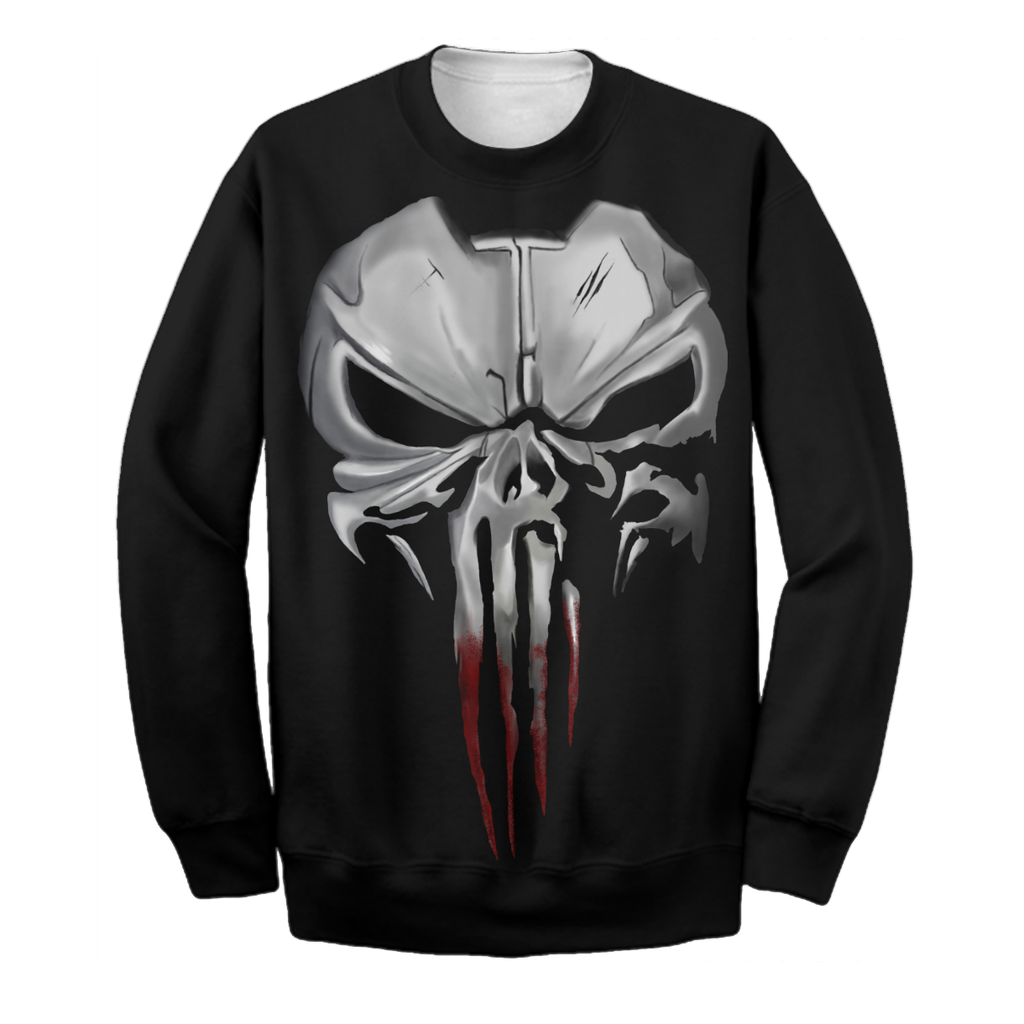  MV Hoodie The Punisher Hoodie T Shirt Punisher Cosplay T-shirt MV Shirt Sweater Tank 2024