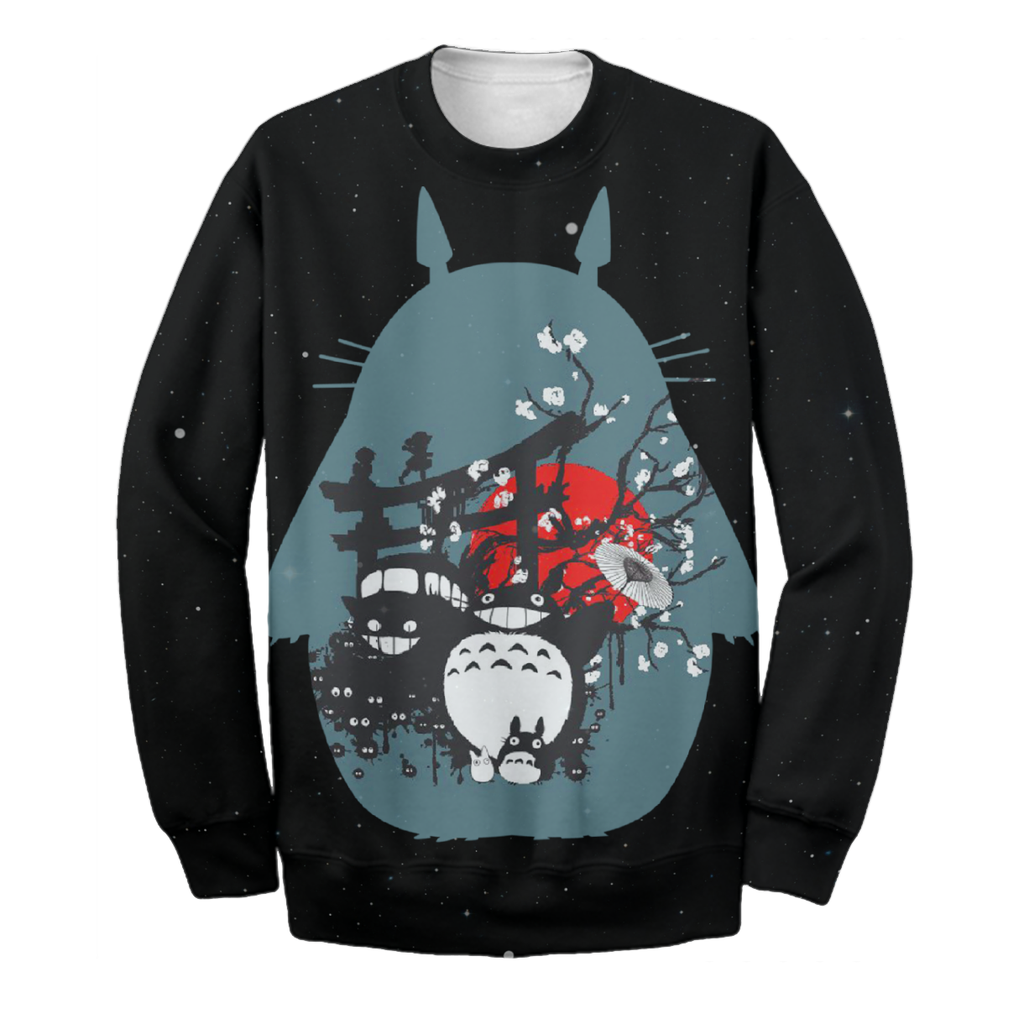  S.Ghibli My Neighbor Totoro Hoodie Studio S.Ghibli Totoro T-shirt My Neighbor Totoro Shirt Sweater Tank 