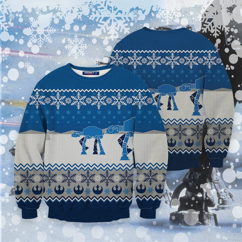 SW Sweater SW Walkers Christmas Pattern Ugly Sweater