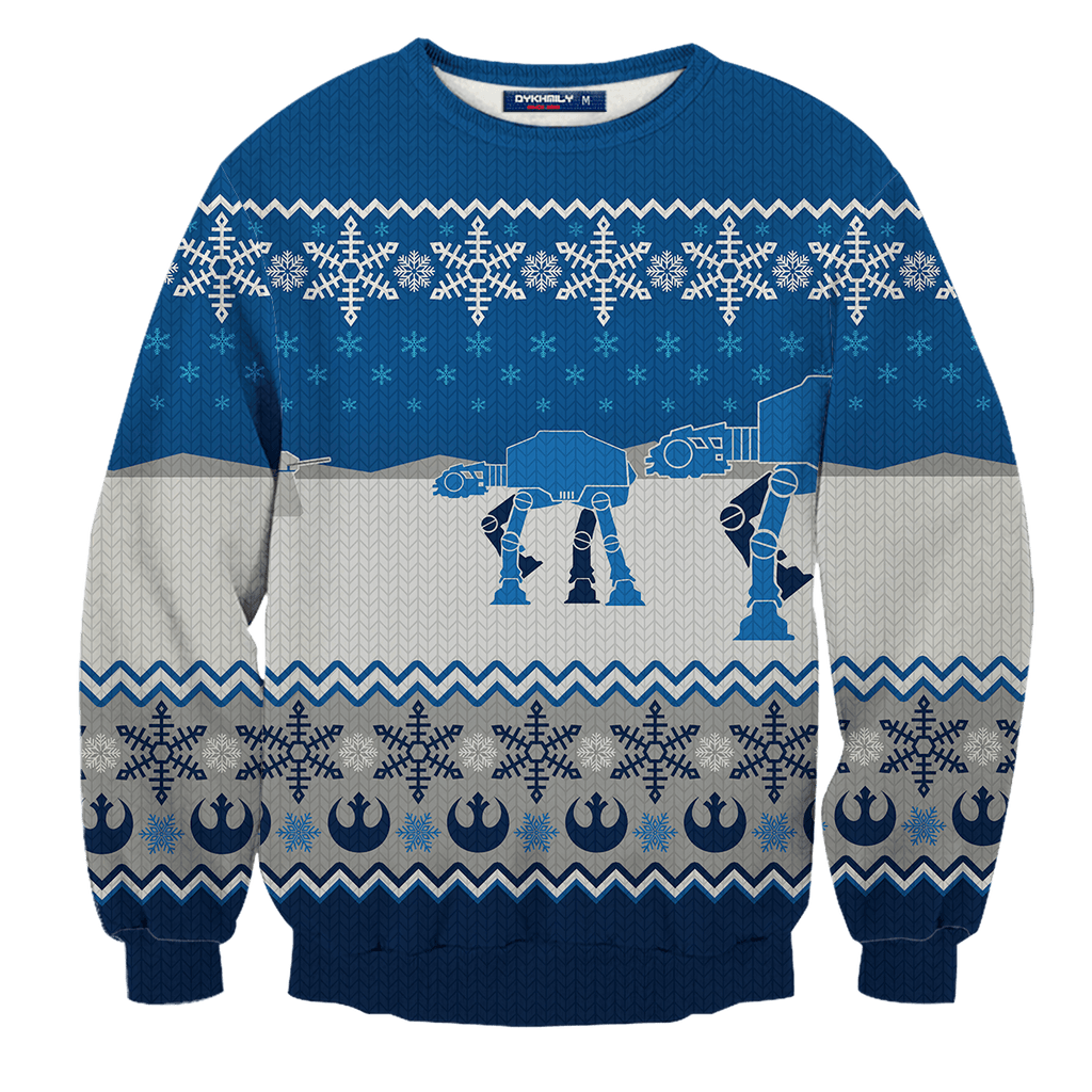 SW Sweater SW Walkers Christmas Pattern Ugly Sweater