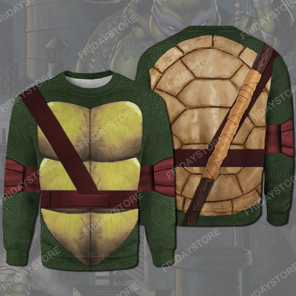  TMTN Hoodie Dona Ninja Turtles Costume T-shirt TMNT Shirt Sweater Tank Cool TMNT Cosplay Costume Apparel 2023