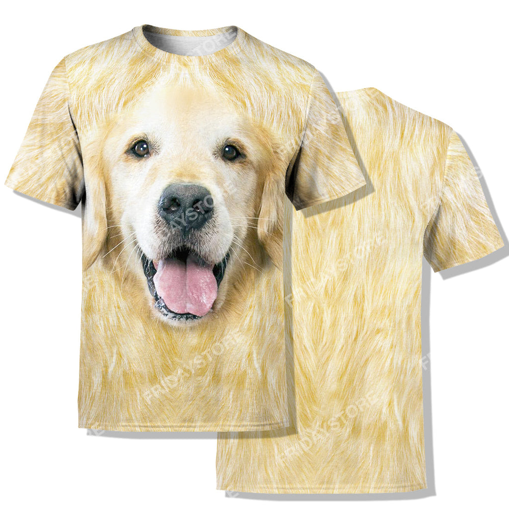 Gifury Dog Hoodie Golden Retriever All Over Print 3D Shirt Golden Retriever Dog Graphic T Shirt Dog Hoodie Sweater Tank 2022