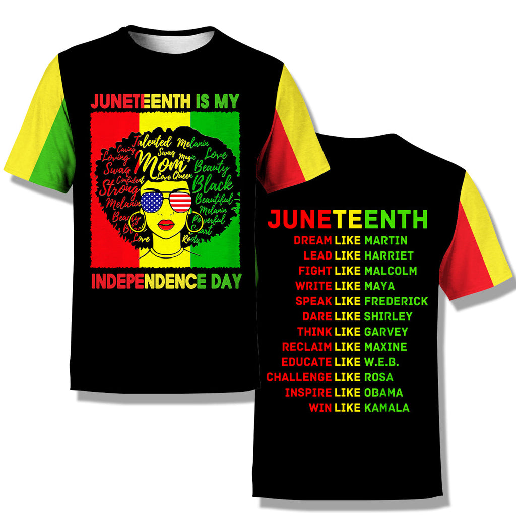 Melanin Black Culture Shirt Juneteenth Is My Independence Day T-shirt Hoodie Freeish 1865 Juneteenth Freedom Day