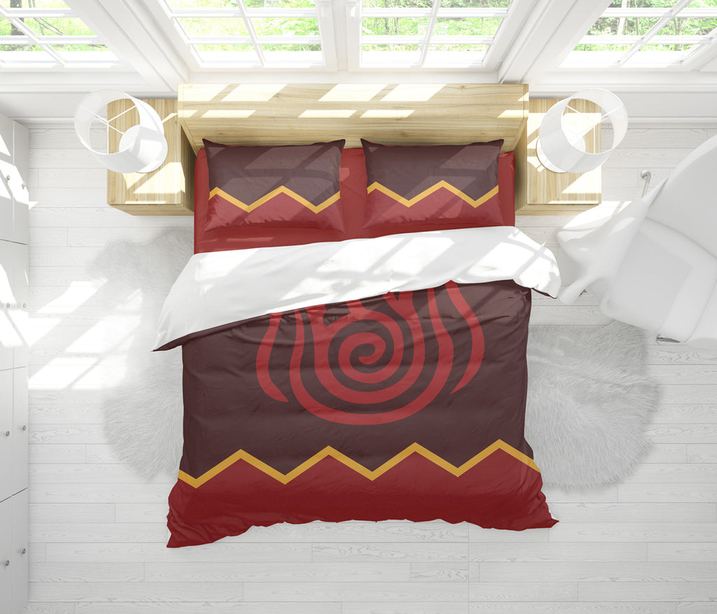 Firebenders Avatar The Last Airbender Bedding Set