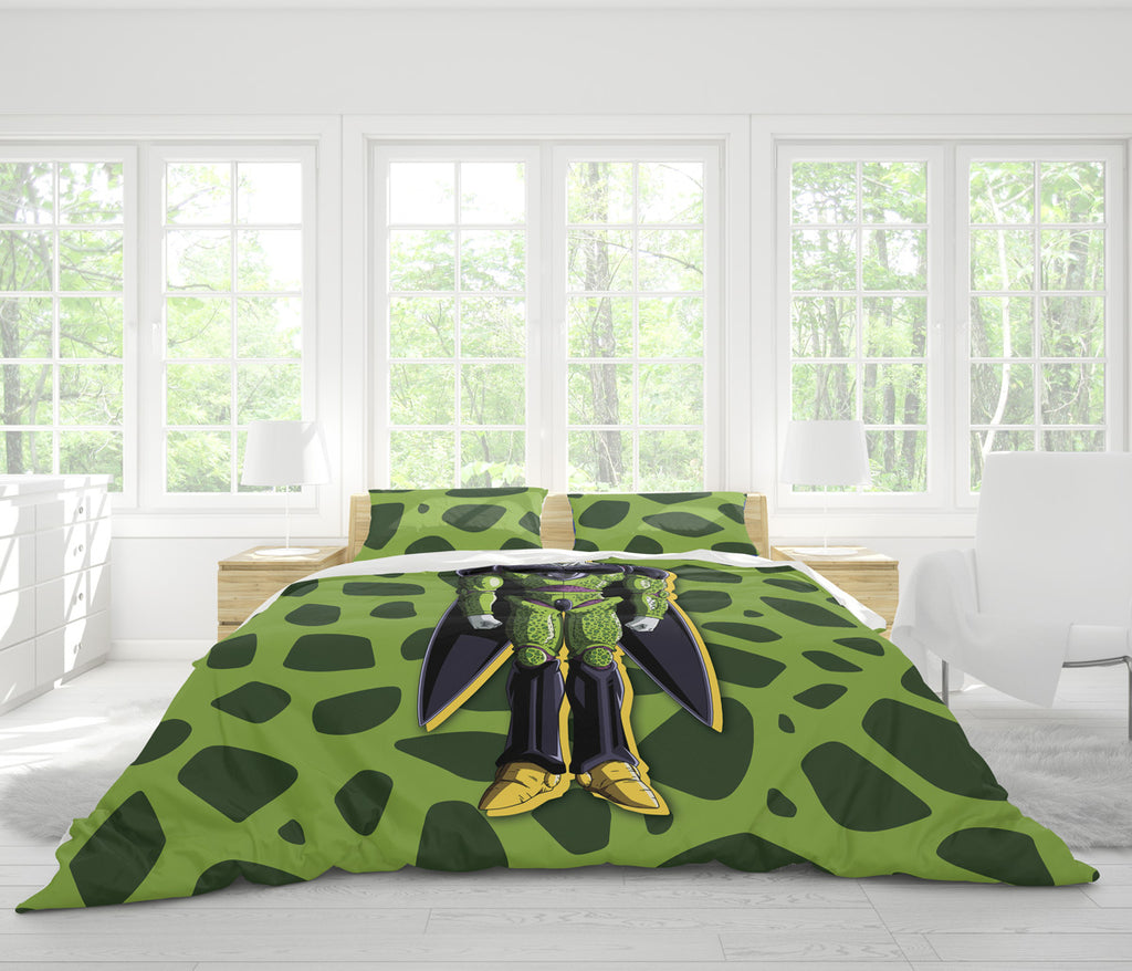 Cell Dragon Ball Bedding Set