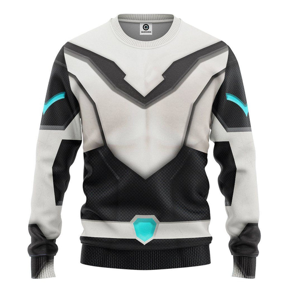 Voltron Legendary Defender Shiro Armor Custom Cosplay Costume Hoodie QT308612