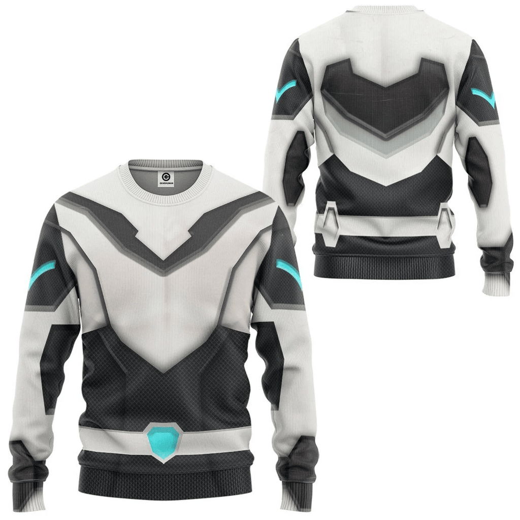 Voltron Legendary Defender Shiro Armor Custom Cosplay Costume Hoodie QT308612