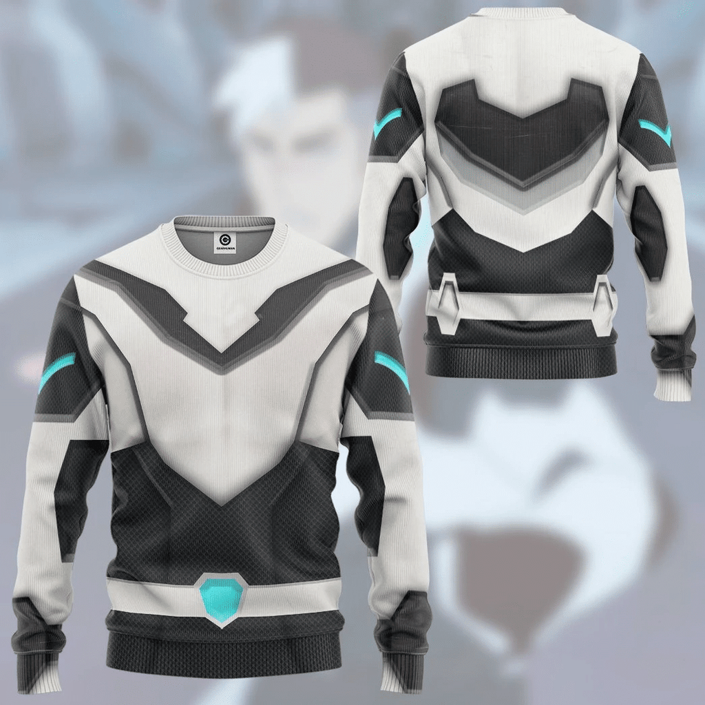 Voltron Legendary Defender Shiro Armor Custom Cosplay Costume Hoodie QT308612