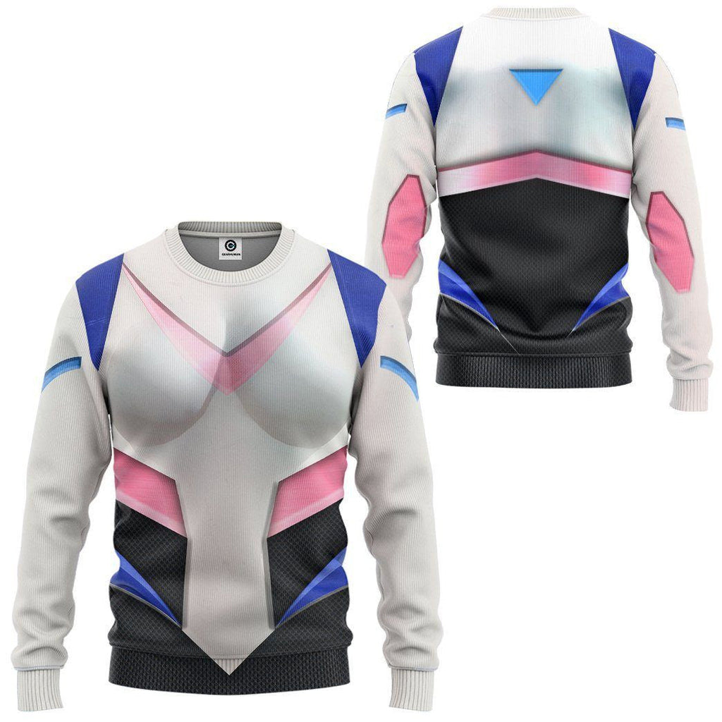 Voltron Legendary Defender Princess Alura Armor Custom Cosplay Costume Hoodie QT308615