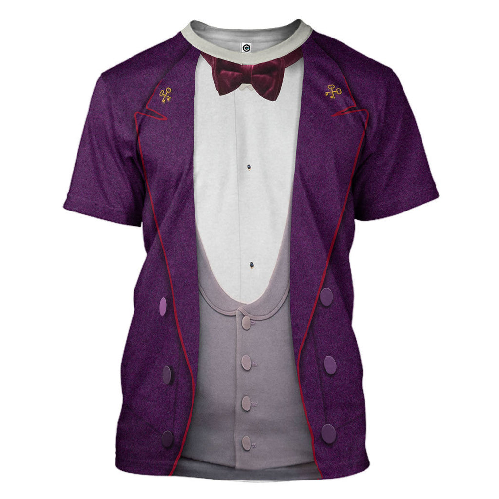 QT208586Hg The Grand Budapest Hotel M.Gustave Custom Cosplay Costume Hoodie