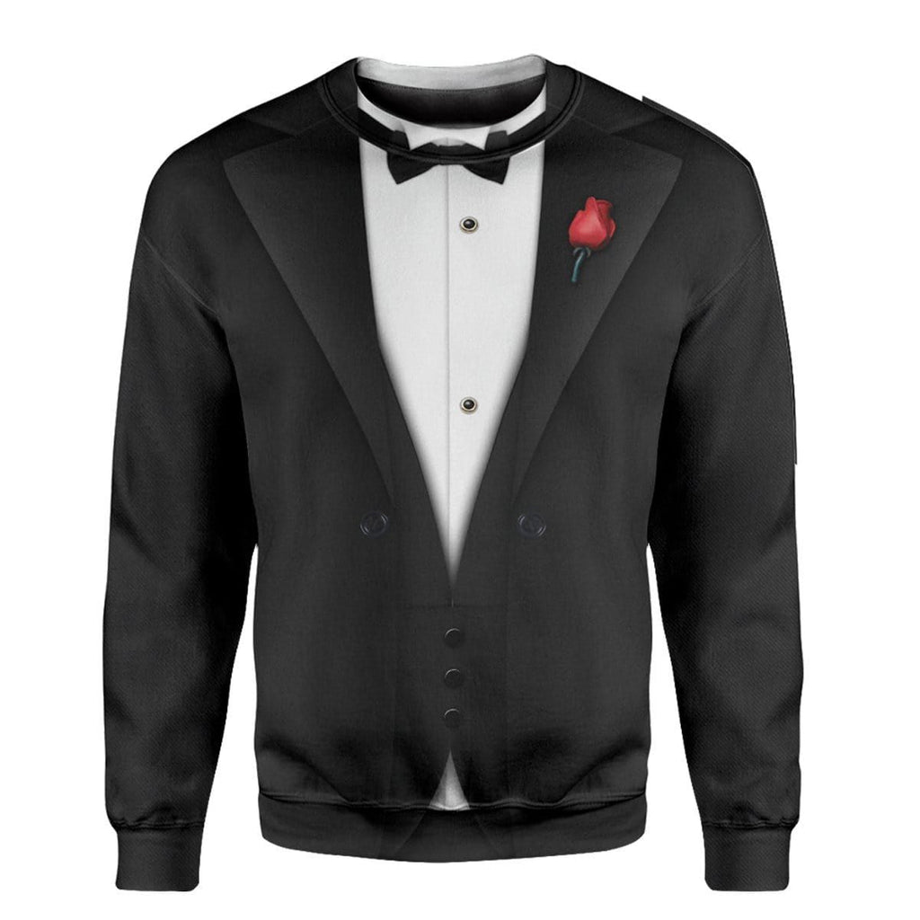 QT209112Hf Custom Cosplay Costume The God Jesusfather Zipped Hoodie Sweatshirt