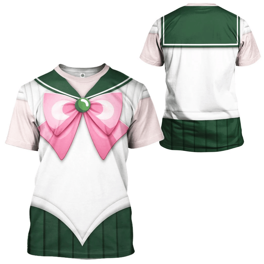 QT205107Hf Sailor Jupiter Custom Cosplay Costume Hoodie