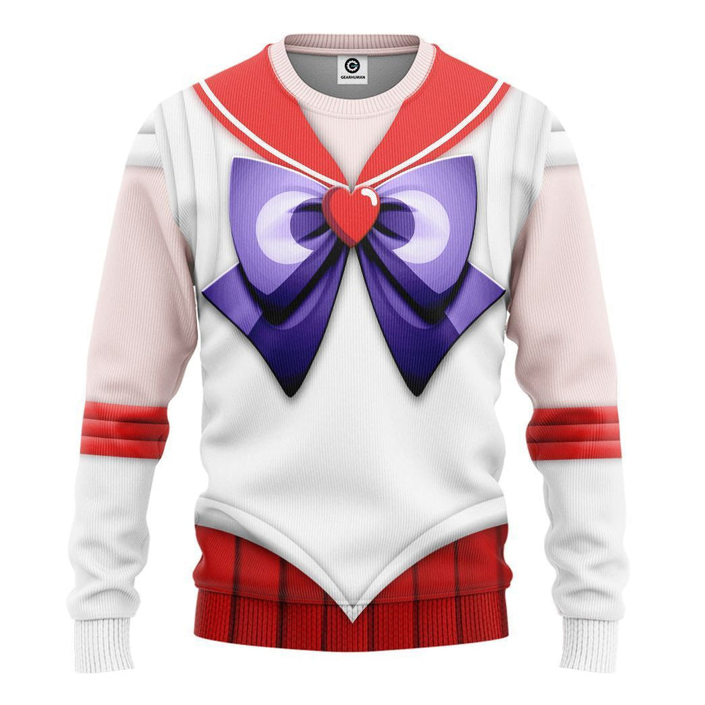 Sailor Mars Custom Cosplay Costume Hoodie QT212205Hg