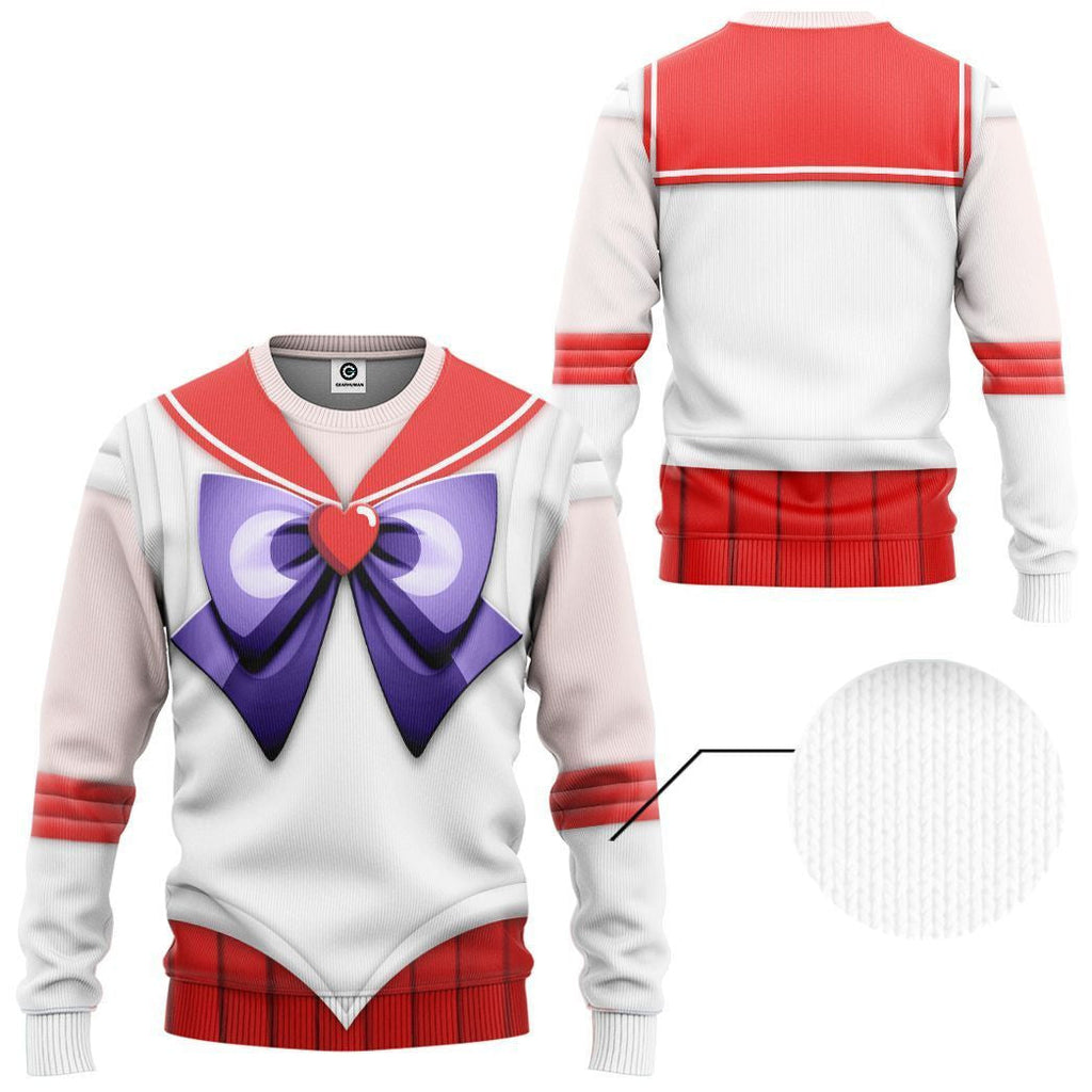 Sailor Mars Custom Cosplay Costume Hoodie QT212205Hg