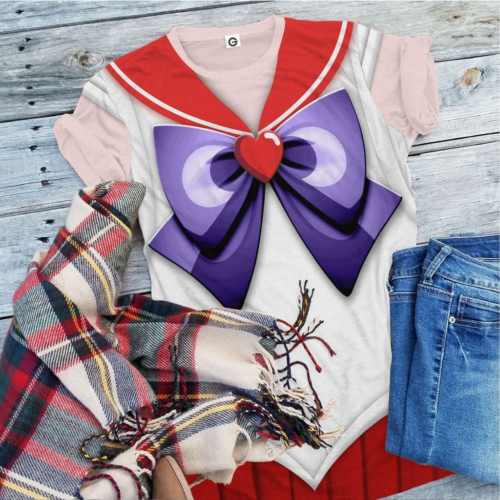 Sailor Mars Custom Cosplay Costume Hoodie QT212205Hg
