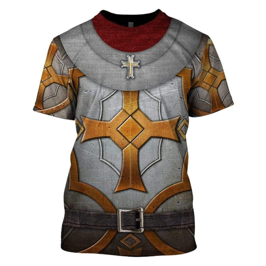 Knight Templar Custom Cosplay Costume T-shirt - Hoodies