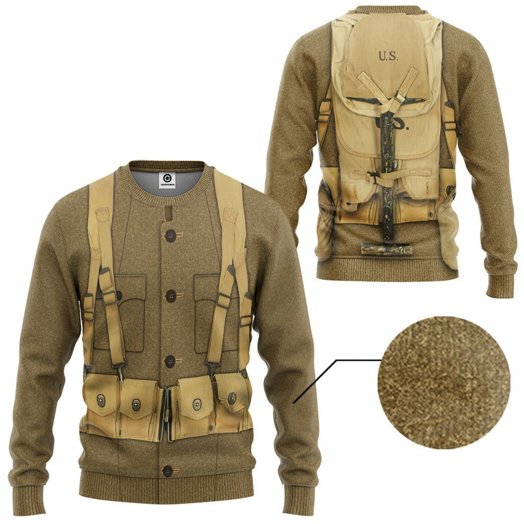 WWI Soldier Custom Cosplay Costume Hoodie QT210450