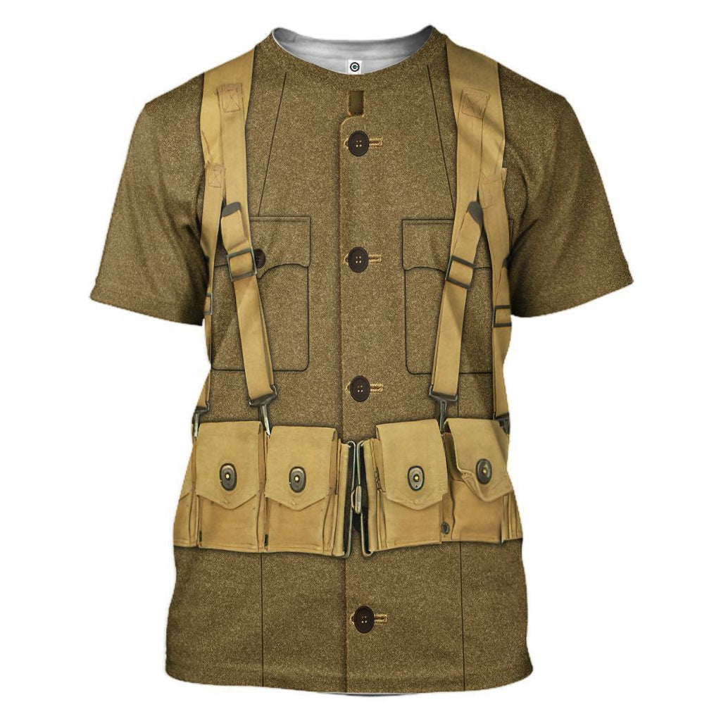 WWI Soldier Custom Cosplay Costume Hoodie QT210450