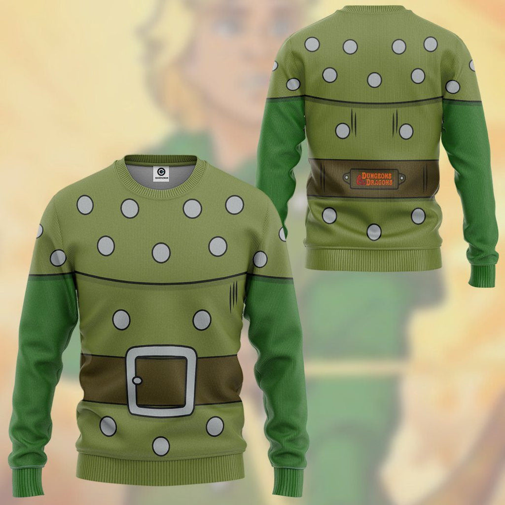 Hank The Ranger Dungeons And Dragon Custom Cosplay Hoodie QT301153Hf