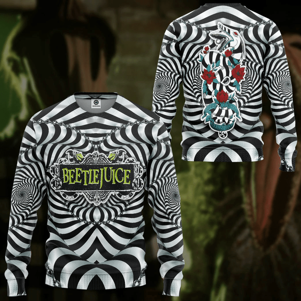 Beetlejuice Sandworm Custom Hoodie QT206170Hf