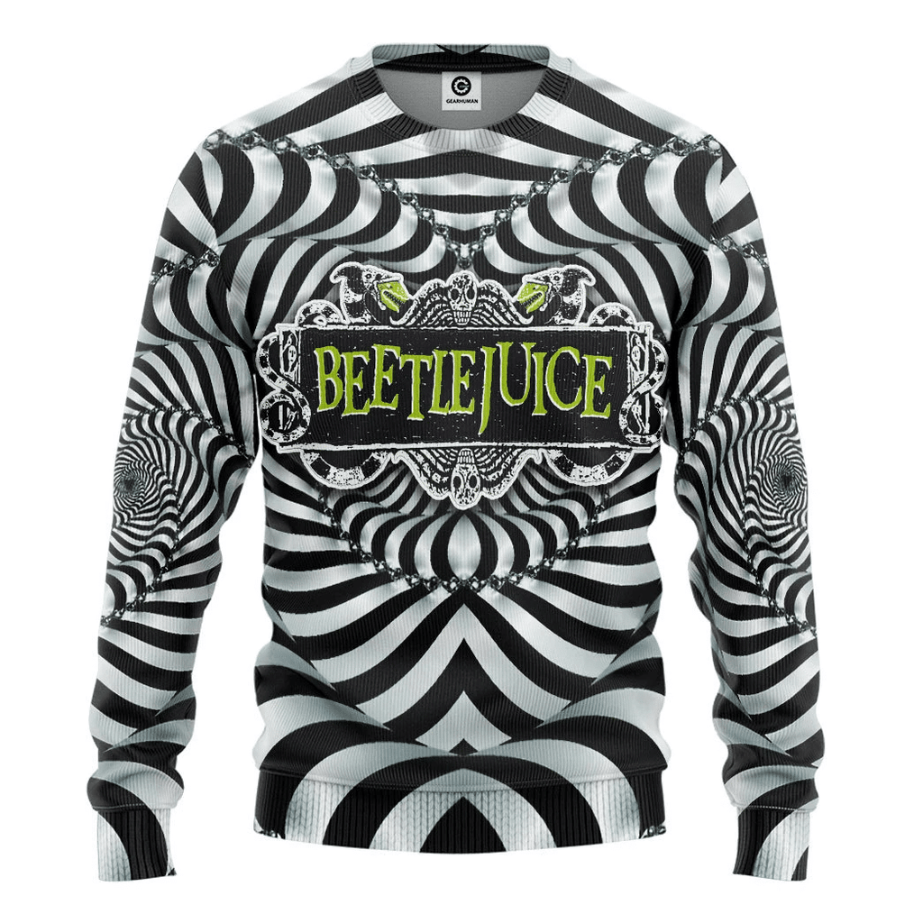 Beetlejuice Sandworm Custom Hoodie QT206170Hf