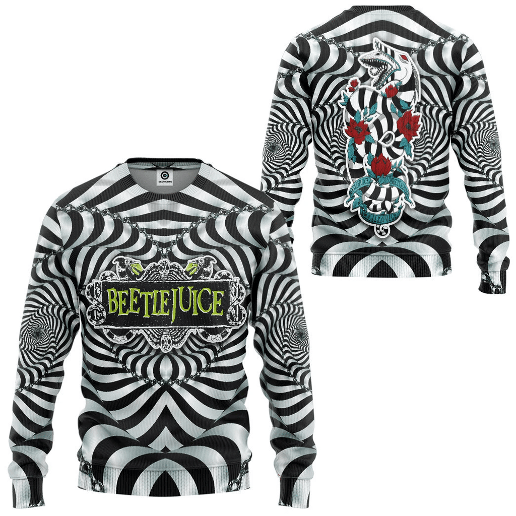 Beetlejuice Sandworm Custom Hoodie QT206170Hf