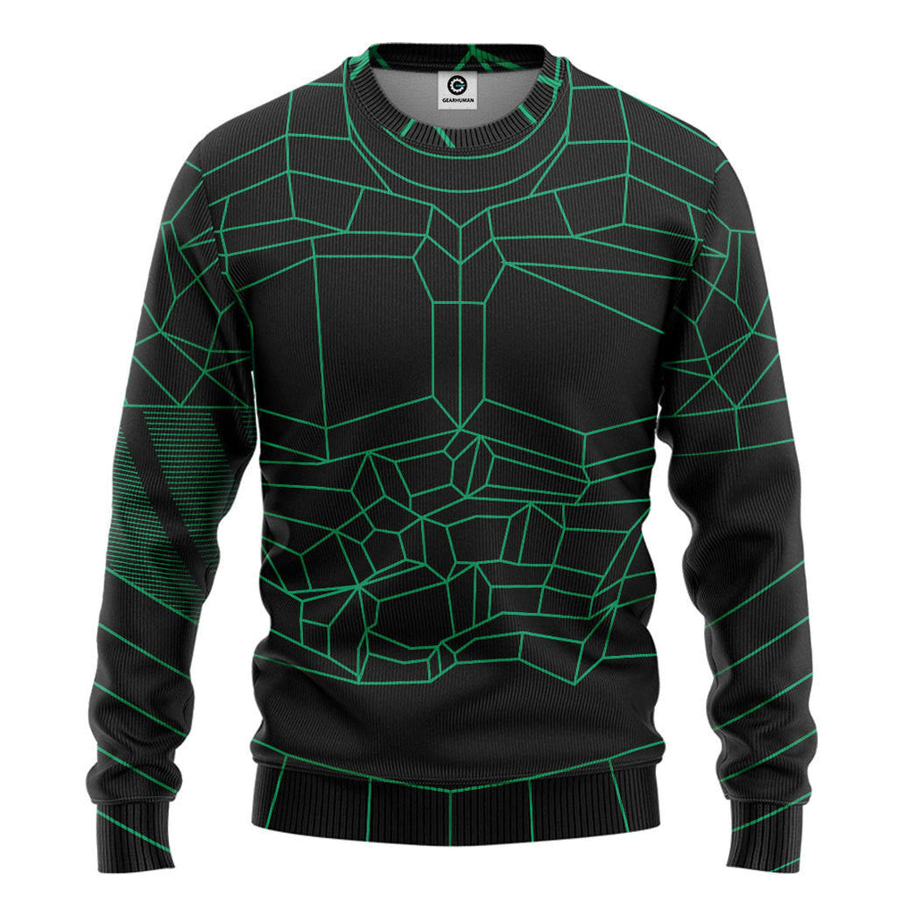 Power Rangers Villains Ecliptor Cosplay Costume - Hoodie QT4090904