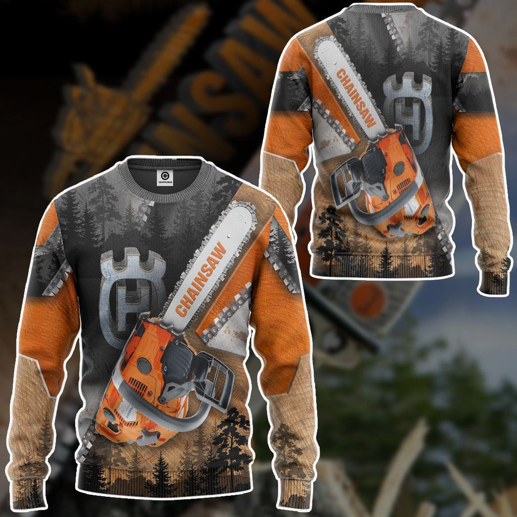Chainsaw Custom Hoodie QT212405Tf