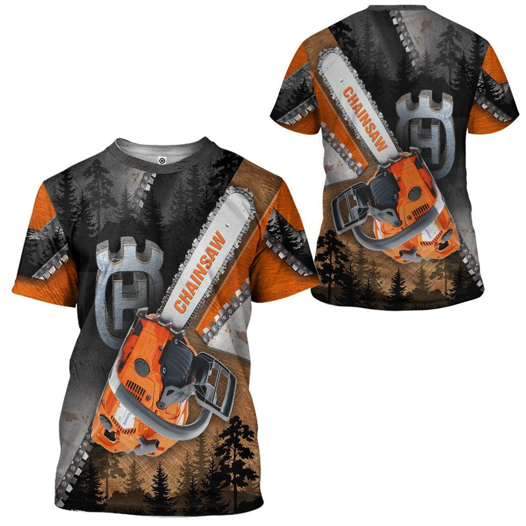  Chainsaw Custom Tshirt Hoodie QT212405Tf