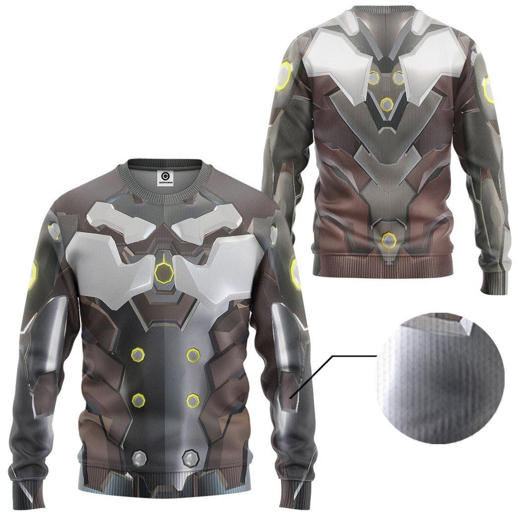 Genji Overwatch Custom Cosplay Costume Hoodie QT209448Hf