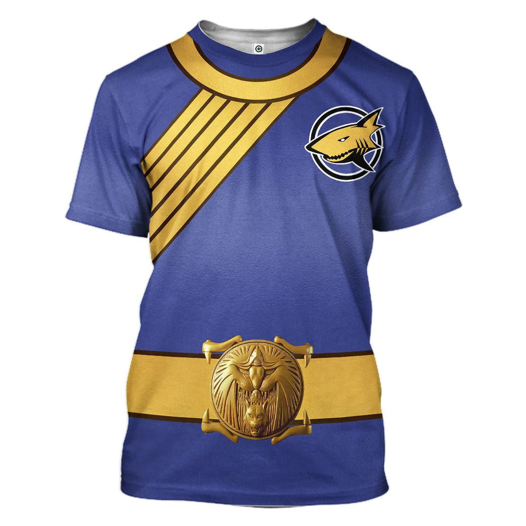 Blue Wild Force Ranger Custom Cosplay Costume Hoodie QT210354Hf