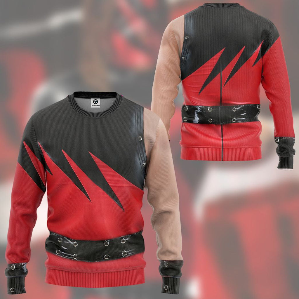 WWE Kane Custom Cosplay Costume Hoodie QT207109Tf