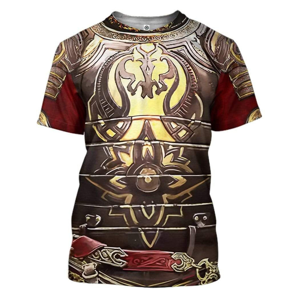 King Theoden Custom Cosplay Costume Zip Hoodie Sweatshirt QT301082Hf