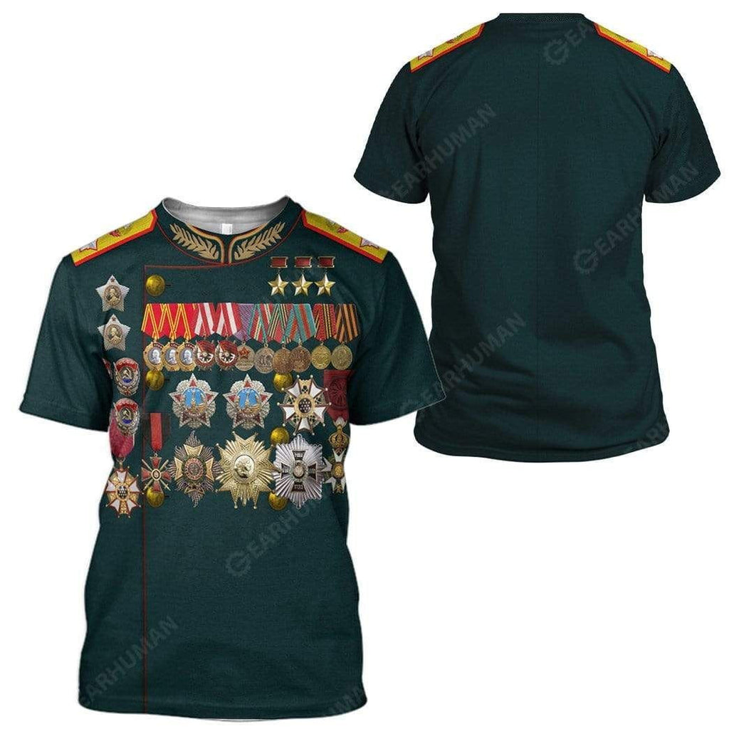 Georgy Zhukov Custom Cosplay Costume Hoodie QT207009Hf Zip Hoodie Sweatshirt