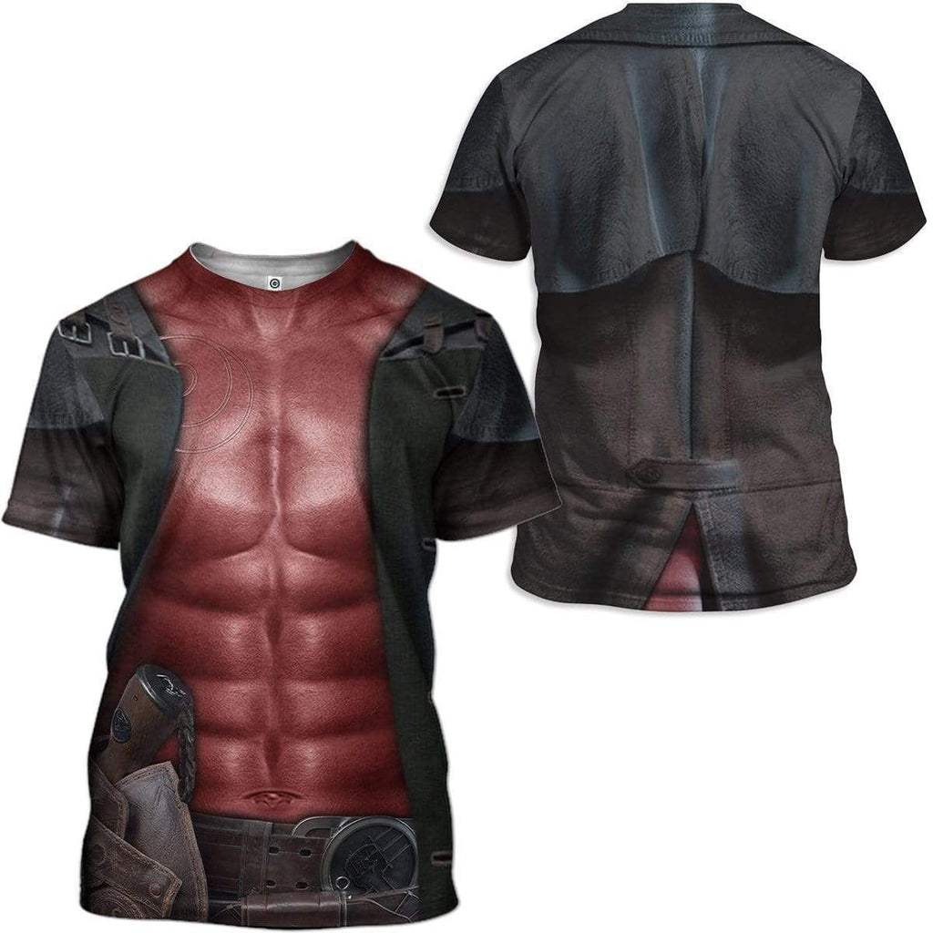 Hellboy costume Custom Cosplay Costume Hoodie Sweatshirt QT210361