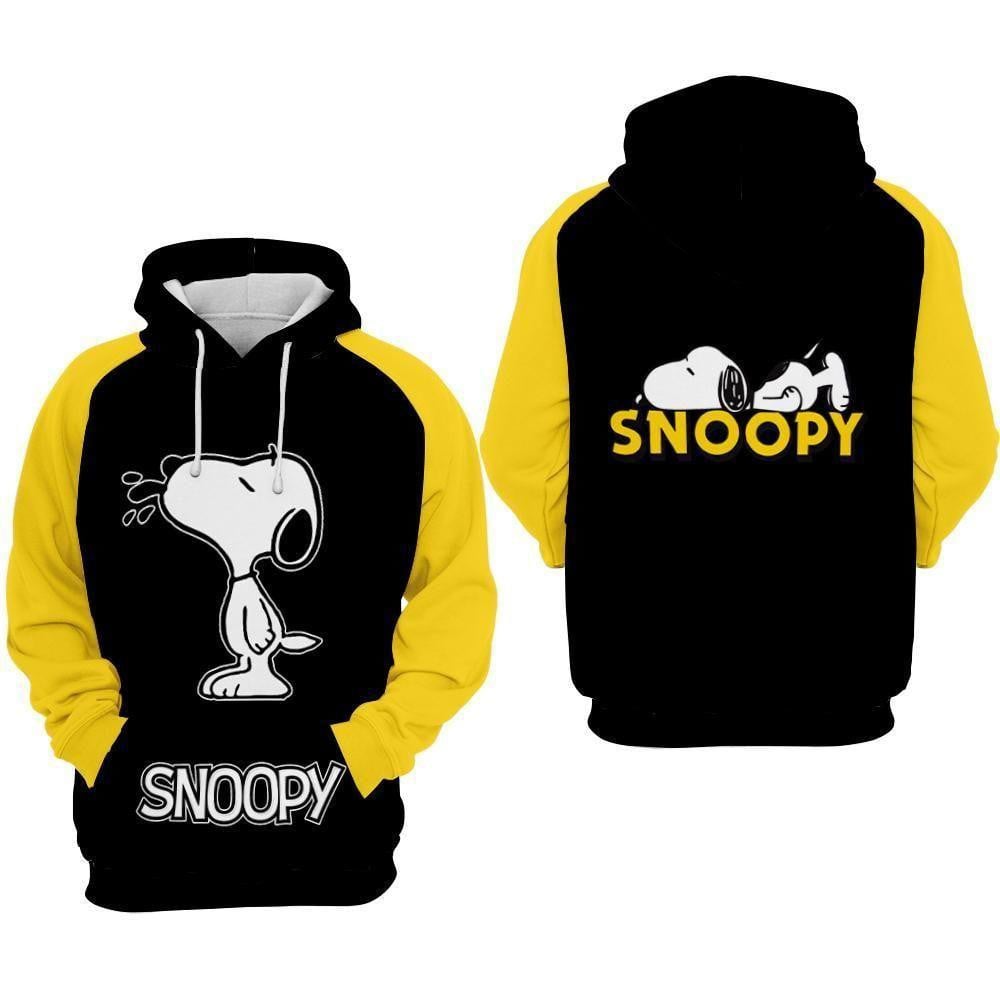 Snoopy The Peanuts, Vintage Snoopy Ver9 Aop Hoodie
