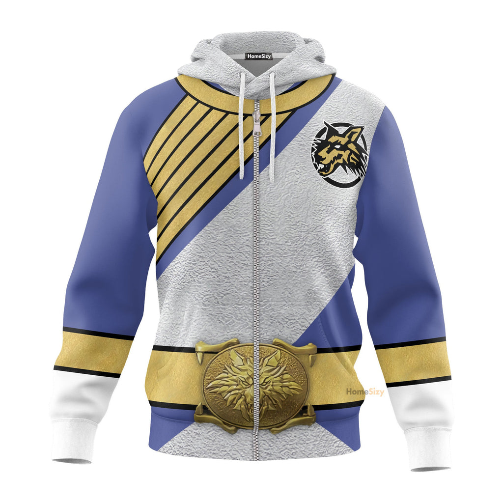Lunar Wolf Wild Force Ranger - Cosplay Costume Hoodie QT206323